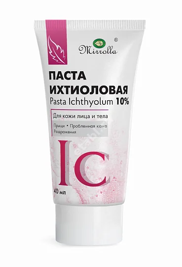 МИРРОЛЛА Ихтиоловая паста для лица/тела 40мл (МИРРОЛЛА, РФ)
