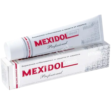 МЕКСИДОЛ ДЕНТ зубная паста Профессионал 65г (ФАРМАСОФТ, РФ)