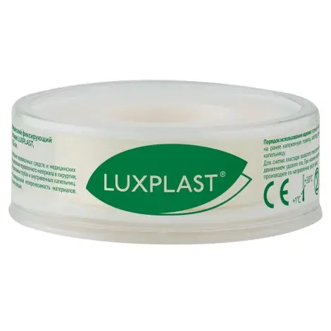 ПЛАСТЫРЬ ФИКСИРУЮЩИЙ Люкспласт шелк 1.25х500см N1 (Янг Кемикал, РЕСПУБЛИКА КОРЕЯ)