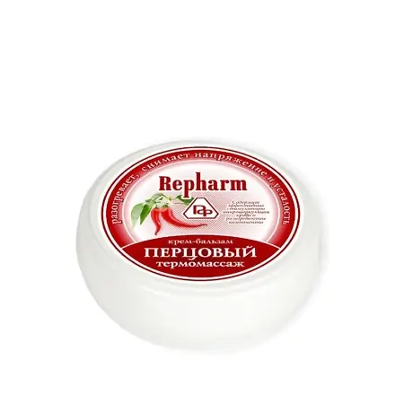 РЕФАРМ крем-бальзам Перцовый термомассаж 85г (Рефарм-Институт Фармацевтических Реактив, РФ)