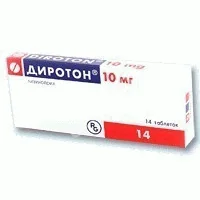 ДИРОТОН табл. 10мг N14 (ГЕДЕОН РИХТЕР, РФ/ВЕНГРИЯ)
