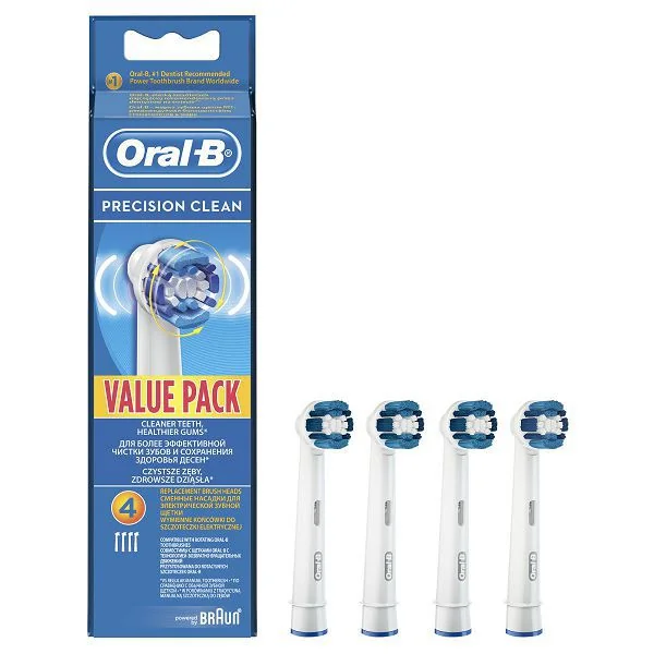 НАСАДКА Oral-b Precision Clean сменная д/зубной щетки арт.EB-20 N4 (ПРОКТЕР & ГЕМБЛ , ГЕРМАНИЯ/ИРЛАНДИЯ)