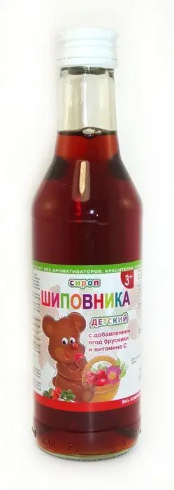 ШИПОВНИКА СИРОП Детский (фл.) 250мл N1 (Биоинвентика, РФ)