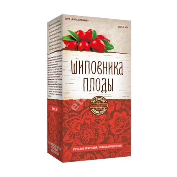 ШИПОВНИКА ПЛОДЫ 50г N1 (ПАРАФАРМ, РФ)