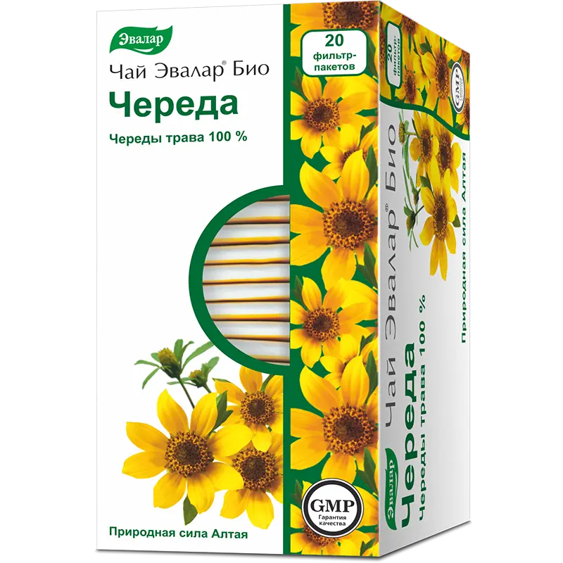 ЧЕРЕДЫ ТРАВА (фильтр-пак.) 1.5г N20 (ЭВАЛАР, РФ)