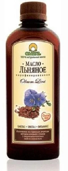 ЛЬНЯНОЕ МАСЛО (фл.) 250мл N1 (Омега, РФ)