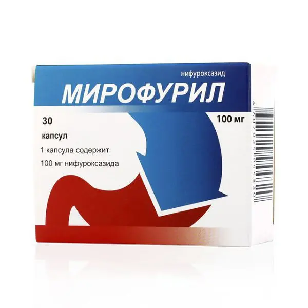 МИРОФУРИЛ капс. 100мг N30 (ОБНИНСКАЯ ХФК, РФ)