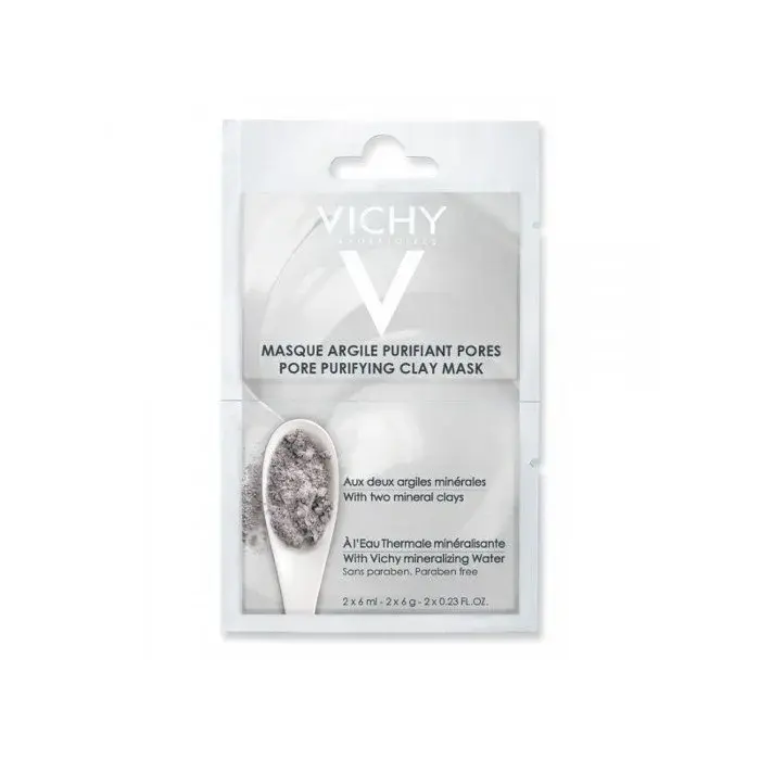 ВИШИ (VICHY) Mineral Masks маска очищающая поры (саше) 6мл N2 Глина (Виши Лаб, ФРАНЦИЯ)