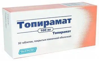 ТОПИРАМАТ табл. п.п.о. 100мг N30 (Биоком, РФ)