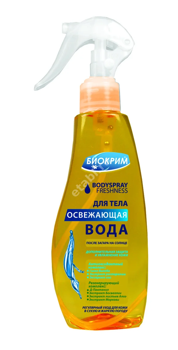 БИОКРИМ вода для тела освеж 200мл (Петробио, РФ)