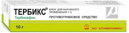 ТЕРБИКС крем 1% - 10г N1 (Алтайвитамины, РФ)