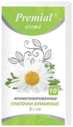 ПЛАТКИ НОСОВЫЕ однораз. N10 Ромашка (Бумфа Групп, РФ)
