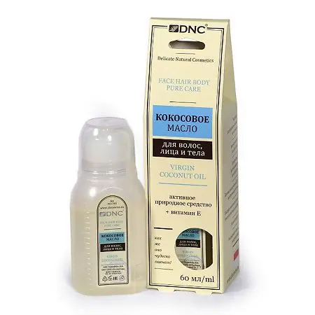 ДНЦ (DNC) масло для лица/тела/волос Кокосовое 60мл (ДНЦ Косметика, РФ)