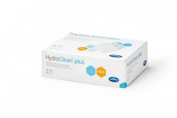 ПОВЯЗКА Сорбционная Hydro Clean Plus гидроактивная стер. 10х10см N10 (Пауль Хартманн, ГЕРМАНИЯ)