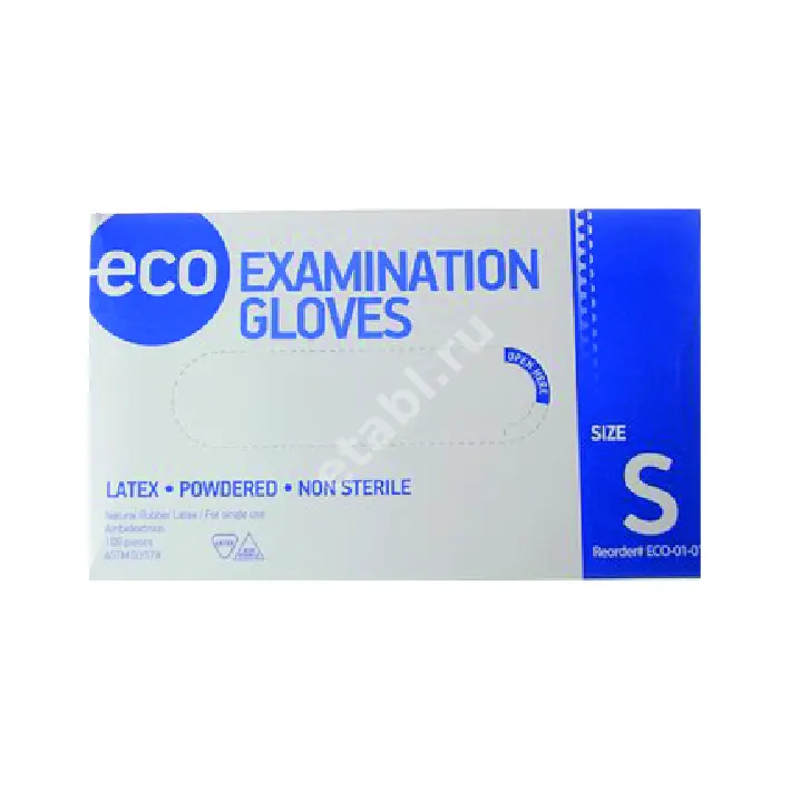 ПЕРЧАТКИ МЕДИЦИНСКИЕ нестер. латекс р.S (50пар) N100 (ХелиоМед, АВСТРИЯ)