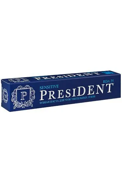 ПРЕЗИДЕНТ Сенситив зубная паста 100мл (ПРЕМЬЕР-ПРОДУКТ, РФ/ИТАЛИЯ)