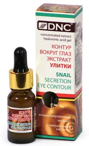 ДНЦ (DNC) гель для кожи вокруг глаз Экстракт улитки 10мл (ДНЦ Косметика, РФ)