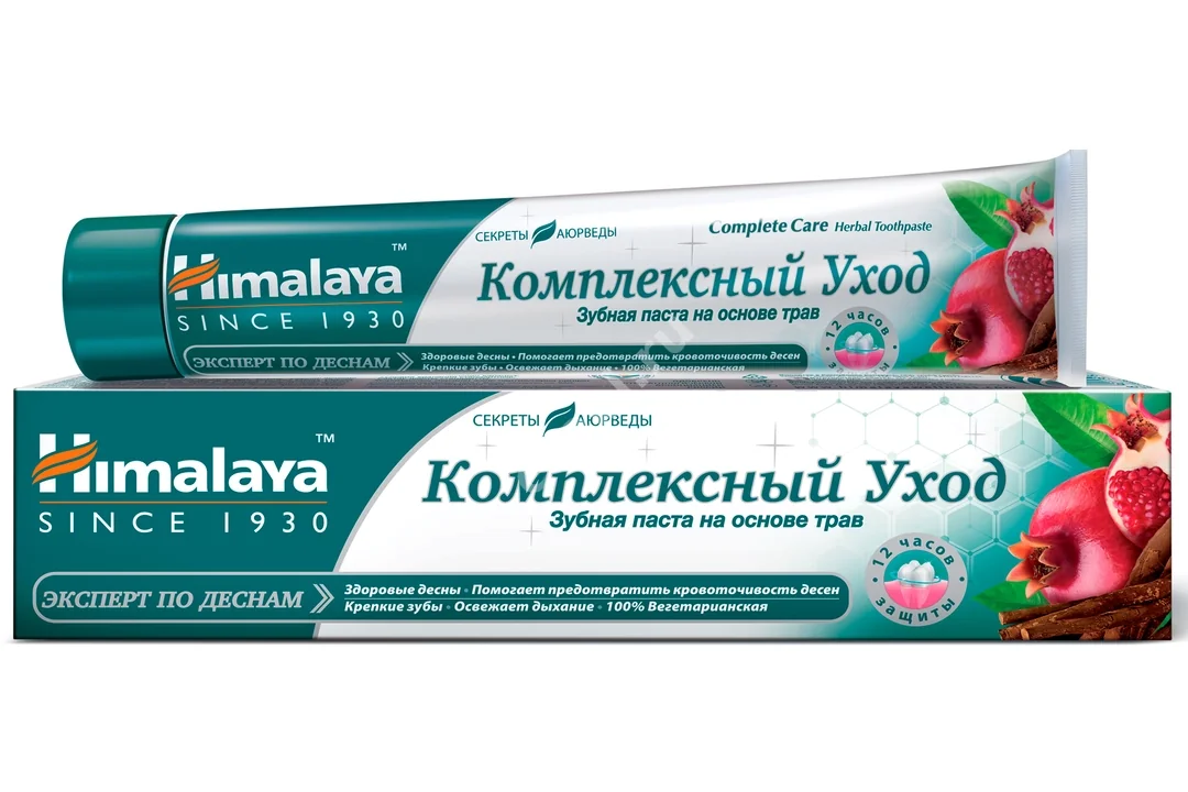 ХИМАЛАЯ ХЕРБАЛС зубная паста Комплексная защита 75г (Грин Планет Индастри, ОАЭ)