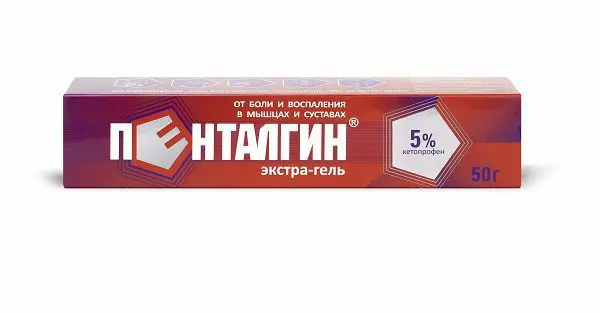 ПЕНТАЛГИН Экстра гель 5% - 50г N1 (ОТИСИФАРМ, РФ)
