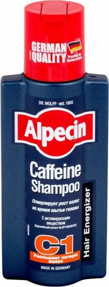 АЛЬПЕЦИН (ALPECIN) шампунь стимул роста 250г Кофеин (Квайссер Фарма, ГЕРМАНИЯ)