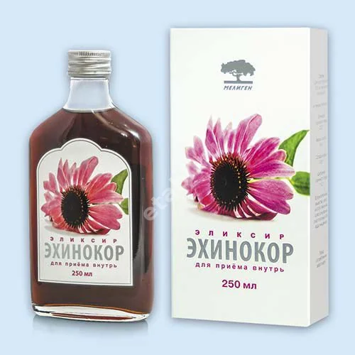ЭХИНОКОР эликсир (фл.) 250мл N1 (Мелиген, РФ)