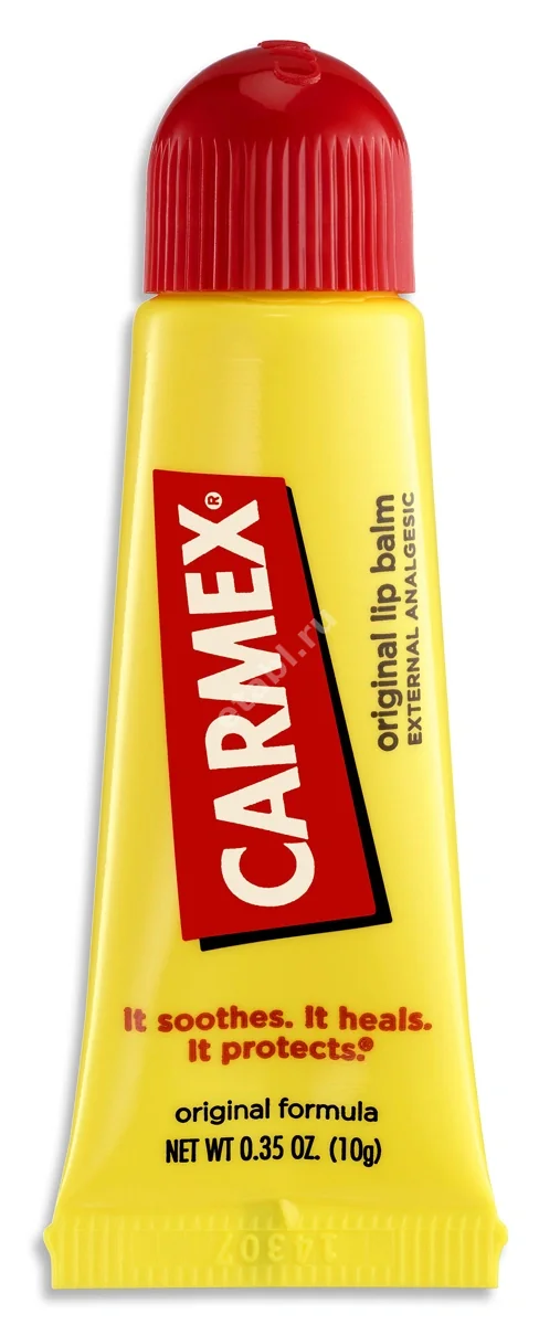 КАРМЕКС (CARMEX) бальзам для губ (туба) 10г (Карма Лабораторис, США)