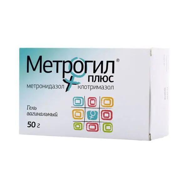 МЕТРОГИЛ Плюс гель ваг. (туба) 50г N1 +аппликатор N10 (Юник Фармасьютикал Лабораториз, ИНДИЯ)