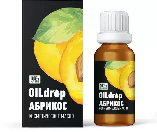 МАСЛО КОСМЕТИЧЕСКОЕ Оилдроп Абрикосовое 30мл (Эльфарма, РФ)