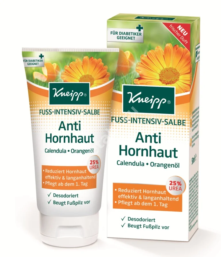 КНАЙПП (KNEIPP) крем для ног от мозолей Здоровые ноги 50мл (ПАУЛЬ ХАРТМАНН, ГЕРМАНИЯ)