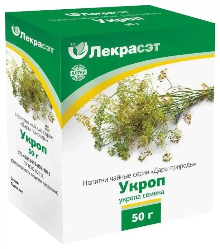 УКРОПА ПЛОДЫ 50г (Лекра-СЭТ, РФ)