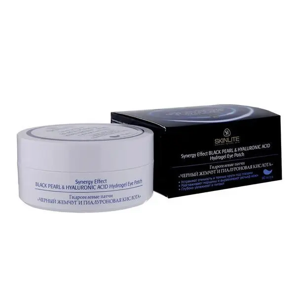 СКИНЛАЙТ (SKINLITE) патчи гидрогелевые для век N60 Жемчуг/Гиалуроновая кислота (Эдвин Корея Корпорэйшн, РЕСПУБЛИКА КОРЕЯ)