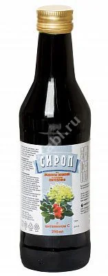 РОДИОЛА РОЗОВАЯ И ШИПОВНИК с вит. С сироп 250мл N1 (Марбиофарм, РФ)