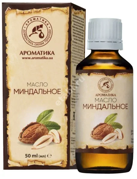 МАСЛО КОСМЕТИЧЕСКОЕ Миндальное 50мл (Золотоношская ПКФ, УКРАИНА)