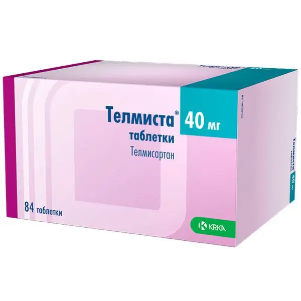 ТЕЛМИСТА табл. 40мг N84 (КРКА, СЛОВЕНИЯ)