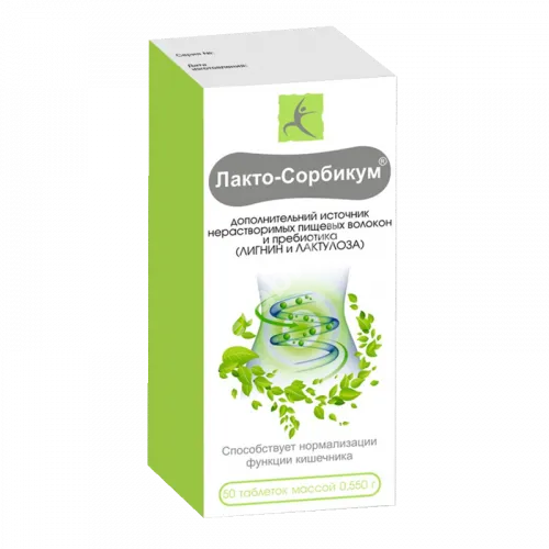 ЛАКТО-СОРБИКУМ табл. 0.55г N50 (Восток, РФ)