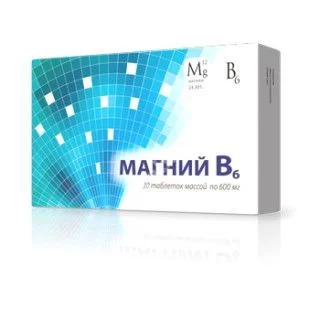МАГНИЙ В6 табл. N30 (ВнешторгФарма, РФ)