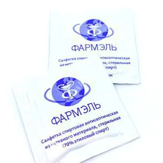 САЛФЕТКИ СПИРТОВЫЕ д/инъекц 60х60мм N1 (Фармэль, РФ)