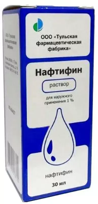НАФТИФИН р-р д/наружн. прим. (фл.) 1% - 30мл N1 (Тульская Ф.Ф., РФ)