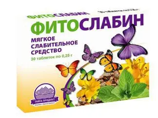 ФИТОСЛАБИН табл. 0.25г N30 (Тайга-Продукт, РФ)