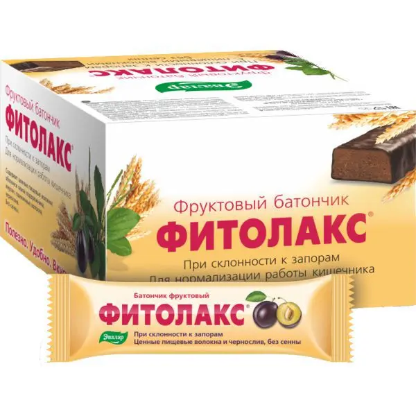 ФИТОЛАКС батончик 50г N12 (ЭВАЛАР, РФ)