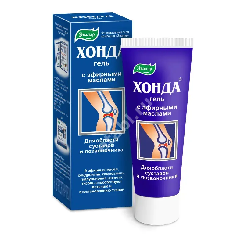 ХОНДА гель для суставов/позвоночника с эфирными маслами 50мл (ЮПЕКО, РФ)
