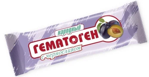 ГЕМАТОГЕН Народный 40г с черносливом (Сибирское Здоровье, РФ)
