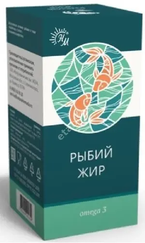 РЫБИЙ ЖИР Солнат (фл.) 100мл N1 (Натуральные масла, РФ)