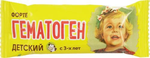 ГЕМАТОГЕН Форте батончик 25г N1 (Мясной край, РФ)