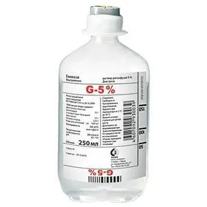 ГЛЮКОЗА р-р д/инф. (пласт.) 5% - 250мл N1 (Б.БРАУН, РФ)