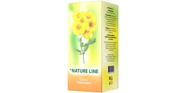 ПЕРВОЦВЕТА СИРОП НатурЛайн (фл.) 150мл N1 (Полярис, РФ)