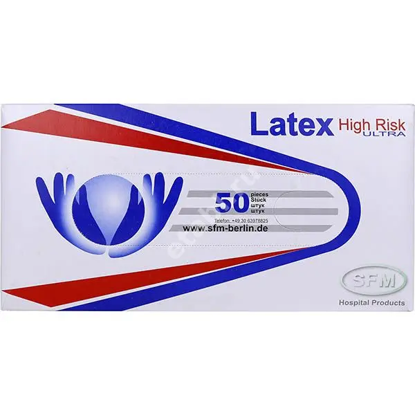 ПЕРЧАТКИ МЕДИЦИНСКИЕ нестер. латекс р.M (25пар) N50 (Вогт Медикал ГмбХ, ГЕРМАНИЯ)