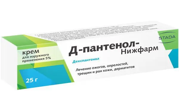 Д-ПАНТЕНОЛ крем (туба) 5% - 25г N1 (ШТАДА, РФ)