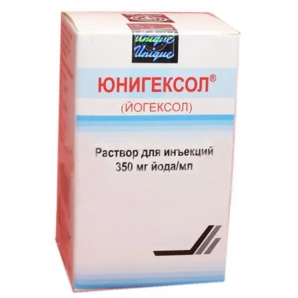 ЮНИГЕКСОЛ р-р д/ин. 350мг/мл - 100мл N1 (Юник Фармасьютикал Лабораториз, ИНДИЯ)