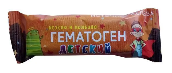 ГЕМАТОГЕН ДЕТСКИЙ 35г N1 (Сибирское здоровье, РФ)